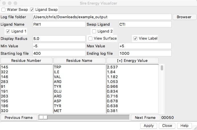 Image showing sorted values